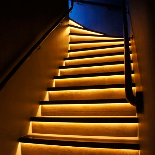 LED stair lighting controller, 32 channels, with 2 motion sensors