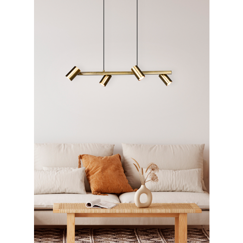 Pendant light MARLEY, excl. 4 x GU10, max. 35W