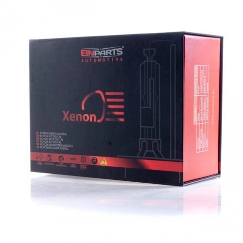 Xenon kit H7, 5000K, 35W, SLIM