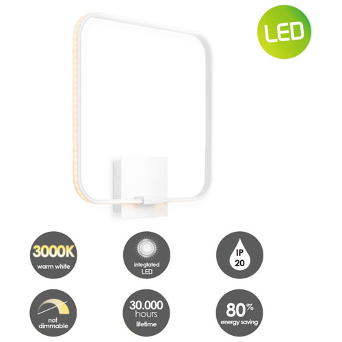 LED настенный светильник - рамка