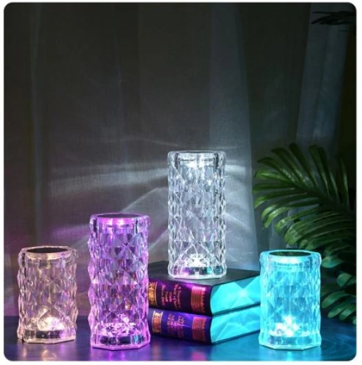 LED Diamond table lamp - night light RGB