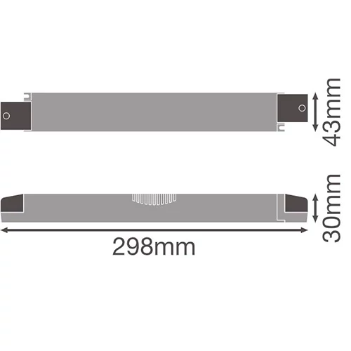 LED Impulsu barošanas bloks 24V, 100W, IP20