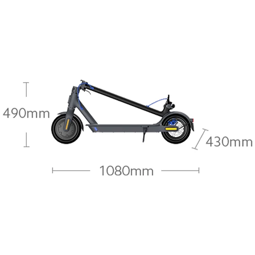 Elektriskais skūteris Xiaomi Mi Electric Scooter 3, max 25km/h