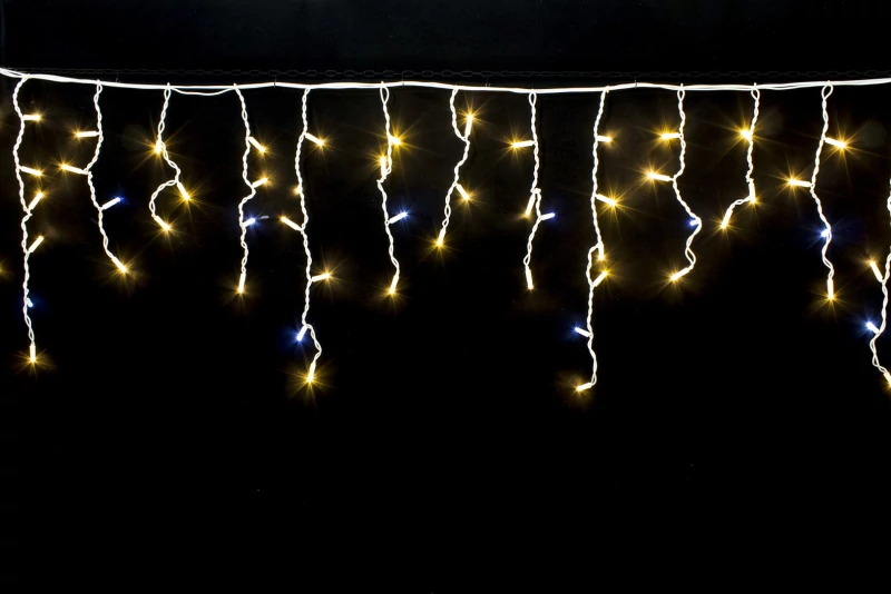 Christmas garland - icicles for facades and indoors