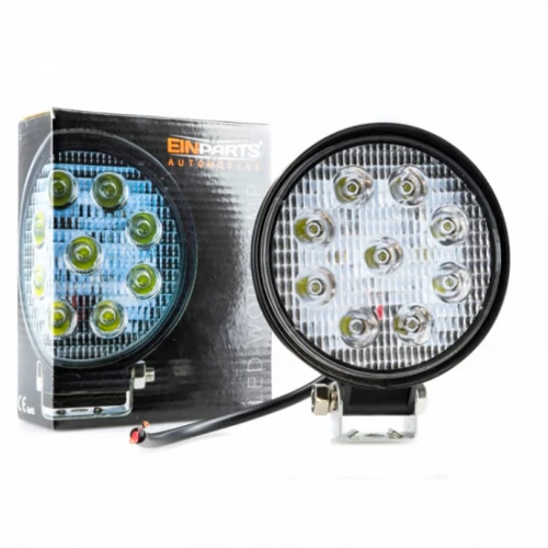 Additional automotive work lights 27W , 9-32V, 6000K, IP67