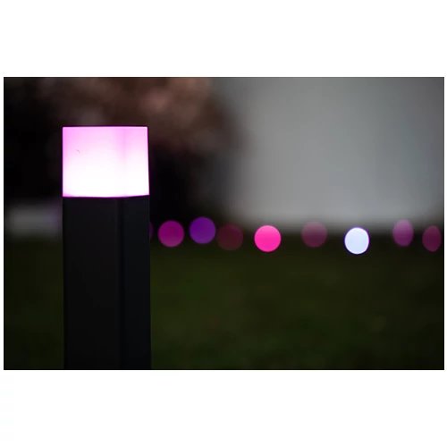 Smart lamp bollard post 50cm, 12W, RGBW, IP44 SMART+ CUBE POST