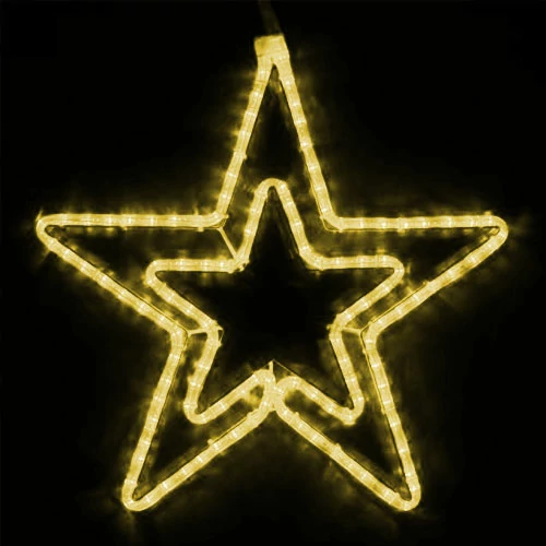 Christmas light - star 55 x 57 cm