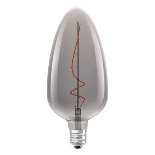 Vintage style LED bulb E27, C125, 4W, 140lm, 1800K