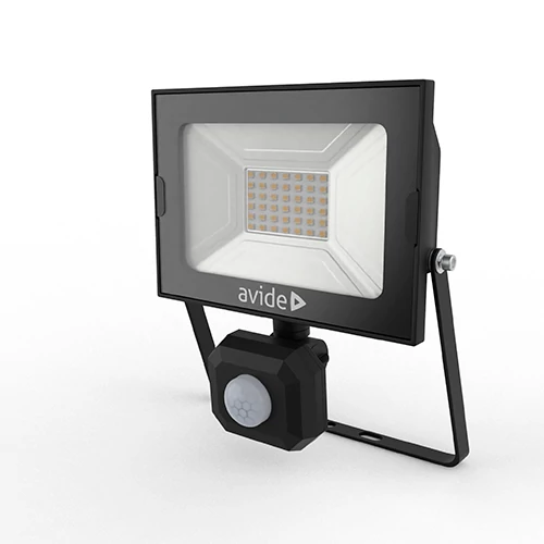 Outdoor LED floodlight with sensor Slim SMD