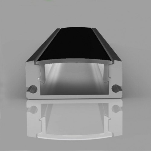 Анодированный алюминиевый профиль для LED ленты HB-17.4X7BC