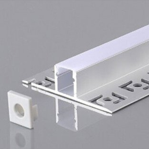 Anodized tile aluminum profile for LED strip HB-52.5X13.3WCD