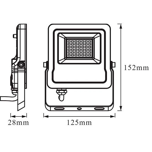 Outdoor LED smart floodlight SMART+ WIFI FLOOD