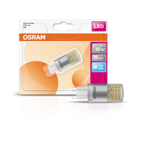 LED bulb G9, 3.8W, 470lm, 4000K