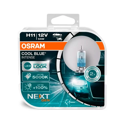 Halogen H11 bulb, COOL BLUE INTENSE (NEXT GEN) series