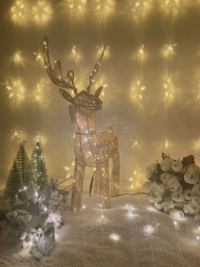 LED Christmas indoor light decor deer