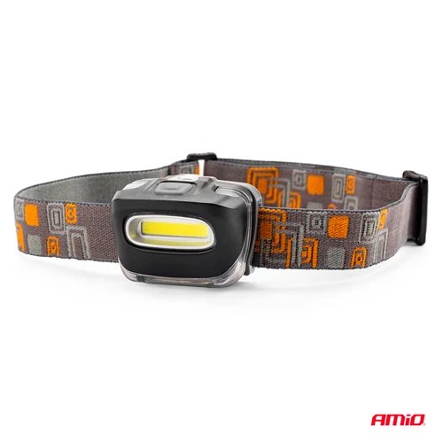 Headlamp with batteries, IPX3