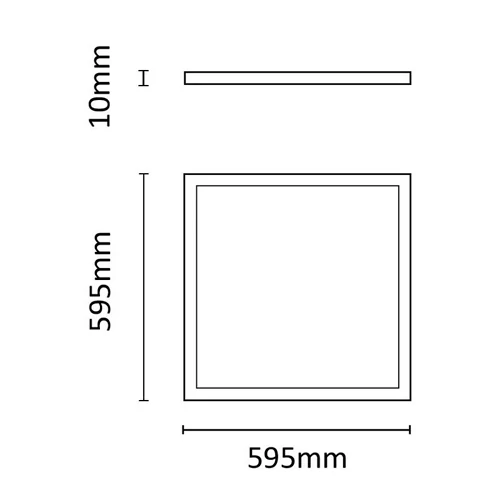 LED Panelis 40W, 60 x 60cm, 4000K