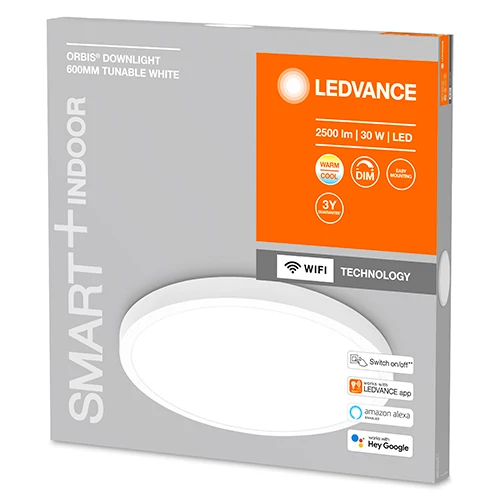 Ceiling smart lamp SMART+ Orbis Downlight 30W, CCT, IP20