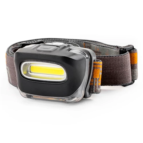 Headlamp with batteries, IPX3