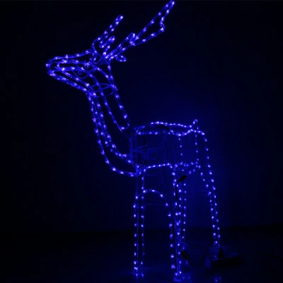 LED Christmas outdoor and indoor light decor movable deer