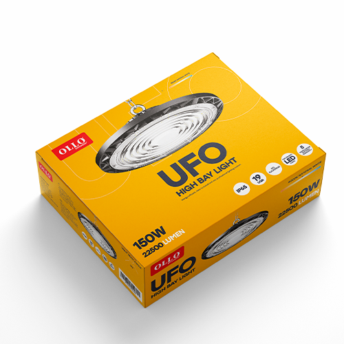 LED industriālais 150W gaismeklis UFO 22500lm, 4000K, IP65 Exclusive+
