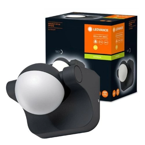 Facade luminaire 8W, 3000K, IP44 ENDURA STYLE Sphere