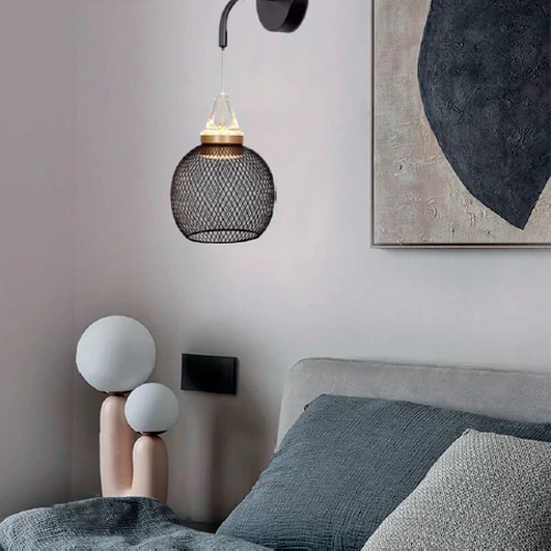 Wall lamp GABBIA DA PARETE