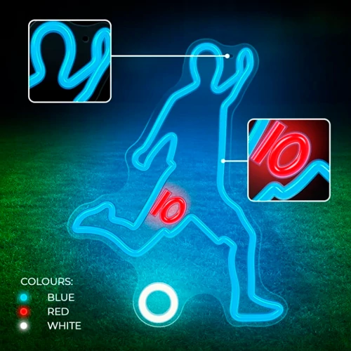 LED Neon light sign - Footballer