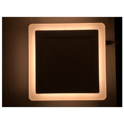 LED built-in panel 12W+4W, 3200K, 1200+400lm, 3 modes