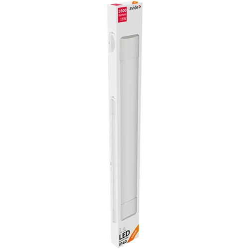 LED lineārais gaismeklis 60cm, 16W, 4000K, IP40 BATTEN LIGHT