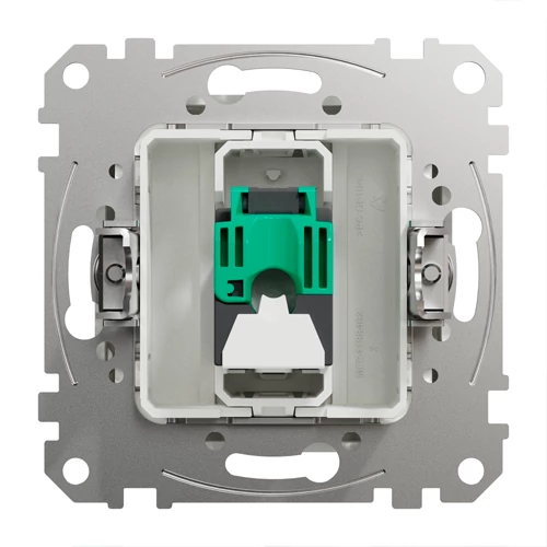 Zemapmetuma datu 1xRJ45 kontaktligzda CAT5E UTP, mehaniska SEDNA Design