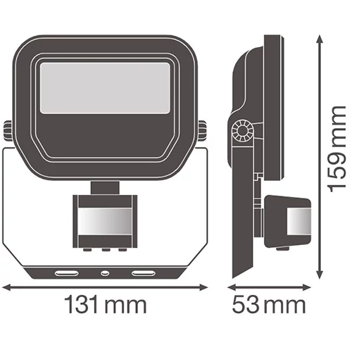 Āra LED prožektors ar sensoru FLOODLIGHT SENSOR 10 W