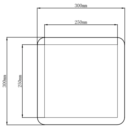 Ceiling lamp, plafon CAMILLUS, 16W, 1900lm, 3000K, IP44