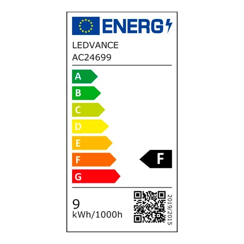 LED bulb E27, A60, 8.5W, 806lm, 2700K