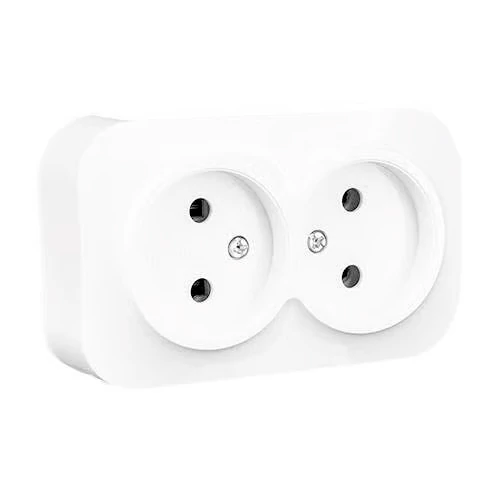 Double plug socket EVA