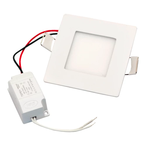 LED iebūvējams panelis 3W, 270Lm, 3000K