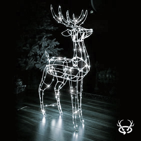LED Рождественский декор для улицы и помещений подвижный олень