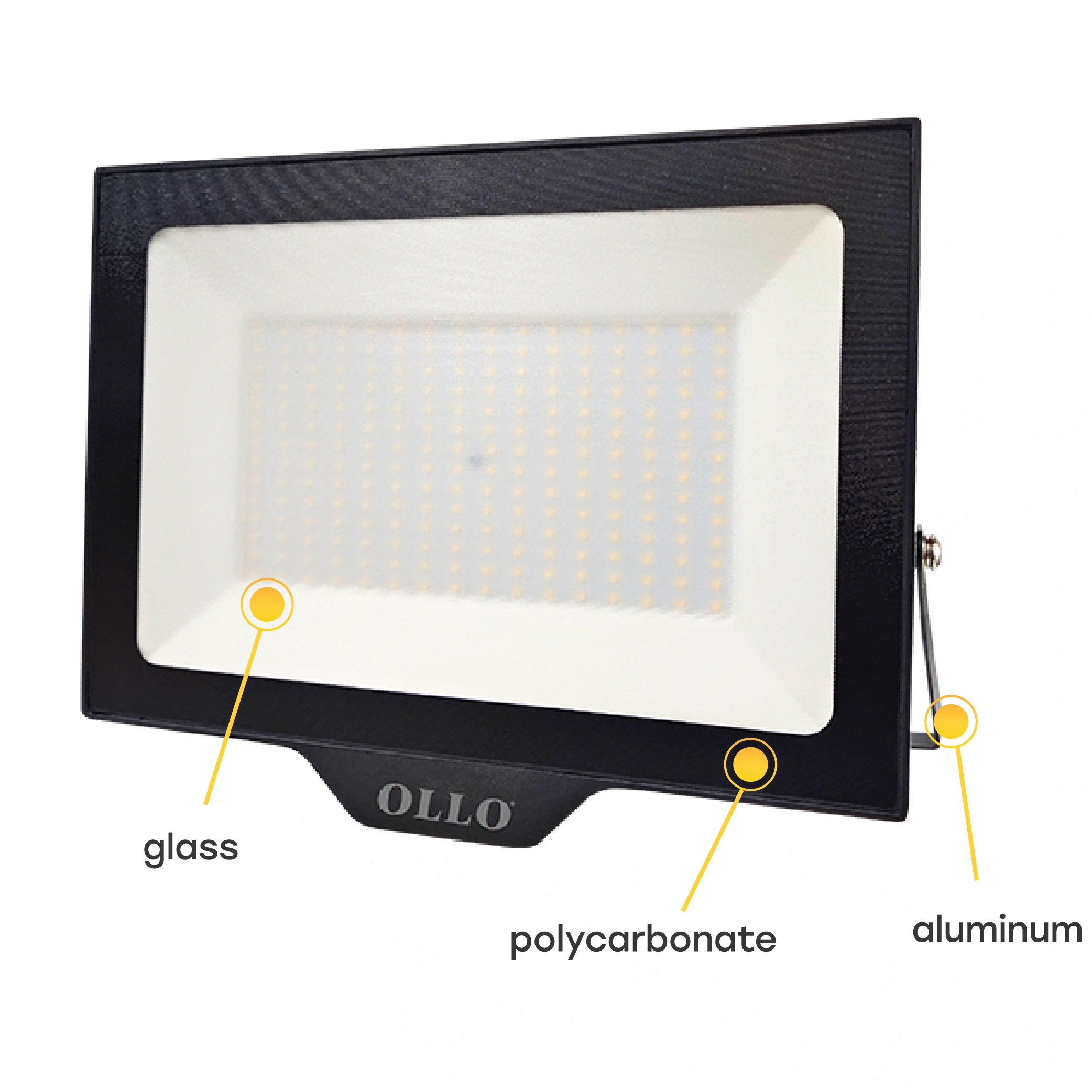 LED Mitrumizturīgs āra prožektors 20W, 2000Lm, 4000K, IP65