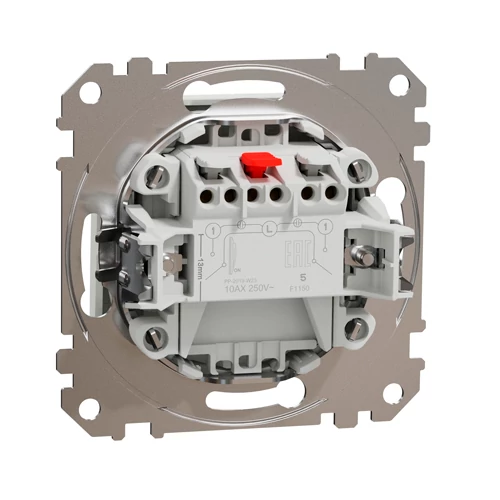 Zemapmetuma divu taustiņu slēdzis 1+1, mehaniskais SEDNA Design