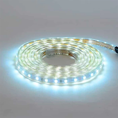 220V High voltage led strip IP65, cold white, 6W, VOLGA