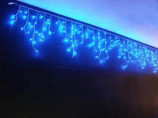 Christmas garland - icicles for facades and indoors