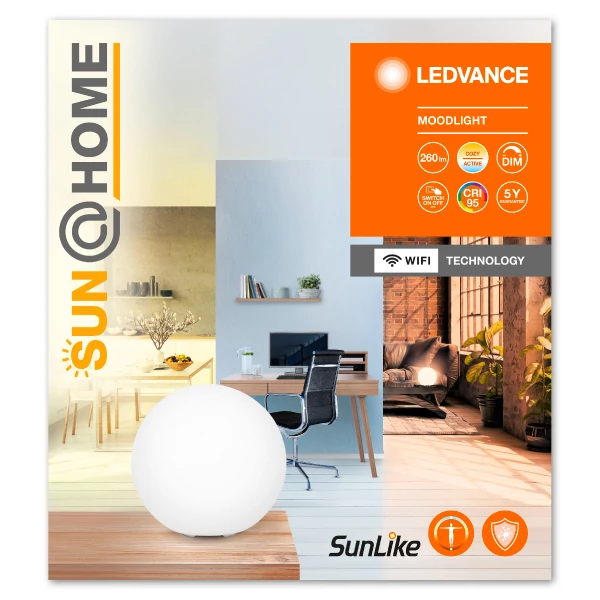 LED night light Moodlight 4W 2200-5000K SUN@Home Moodlight