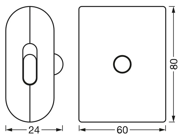 LED Nakts gaismeklis ar gaismas un kustības sensoru ar bateriju un maināmiem elementiem NIGHTLUX Cartoon Sensor 3000K