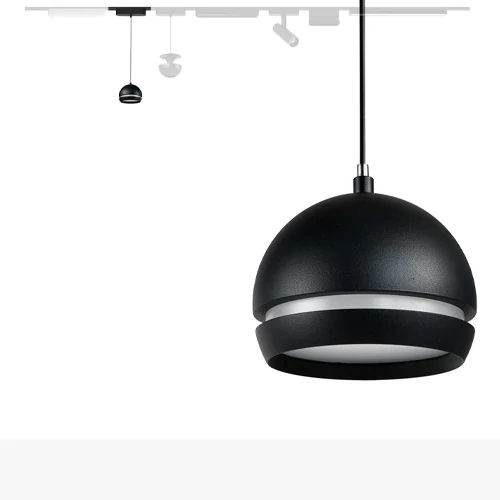 LED Magnētiskais sliežu gaismeklis TRACK PENDANT LIGHT 10W, 3000K, 48V