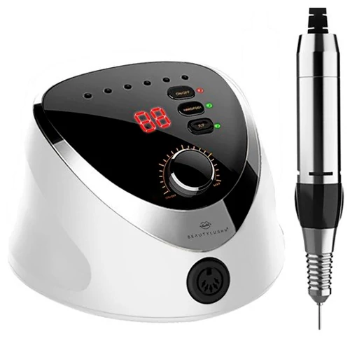 Manicure and pedicure machine with cutters, foot pedal