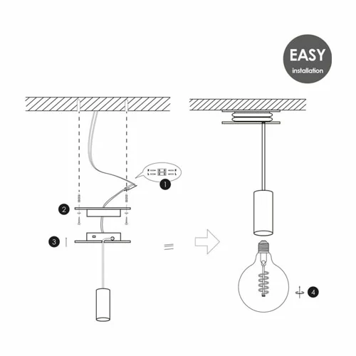 Подвесной светильник PULLEY