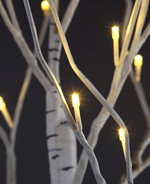 Decorative LED tree - birch