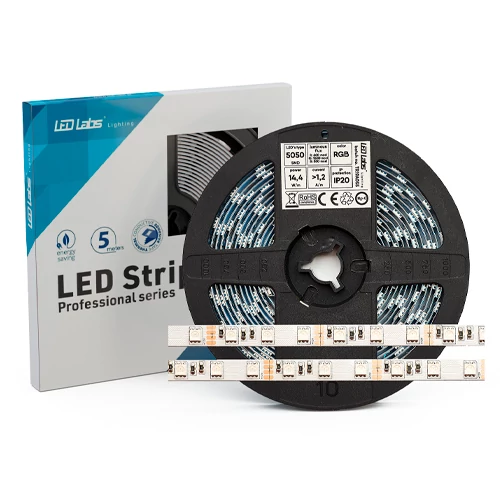 LED Strip 5050, RGB, IP20, 14.4W