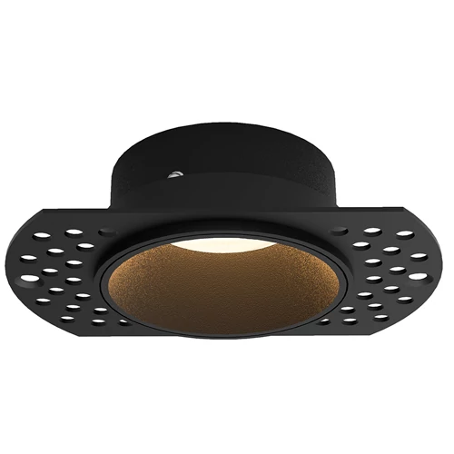 Built-in light, excl. GU10, IP20, black