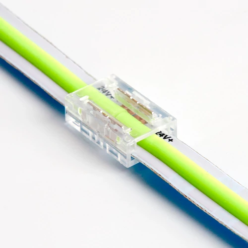 Connector for 10 mm COB RGB (multi-color) LED strip, 4 pins